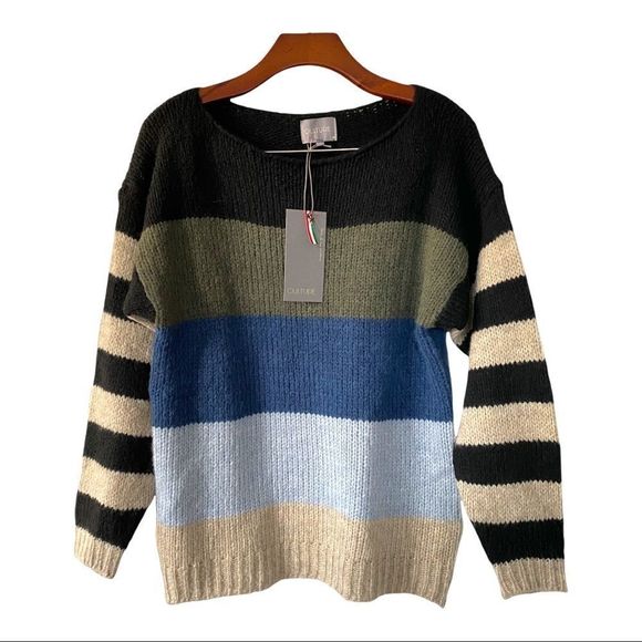 NWT CULTURE CUaniara pullover wool blend long sleeve jumper sweater size small - Picture 2 of 8